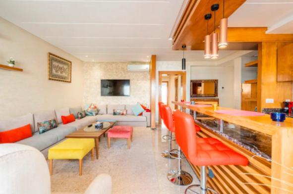 Appart 100 M2 Haut Standing En Bord De Mer Casablanca Eksteriør billede