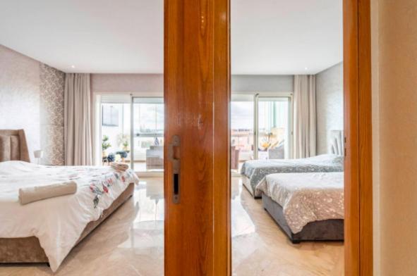 Appart 100 M2 Haut Standing En Bord De Mer Casablanca Eksteriør billede